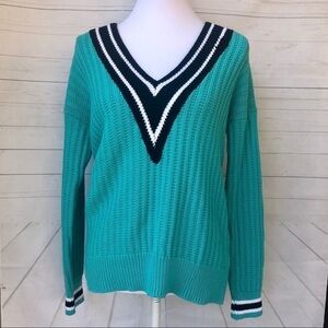 Kenar Knit v neck sweater Size S…